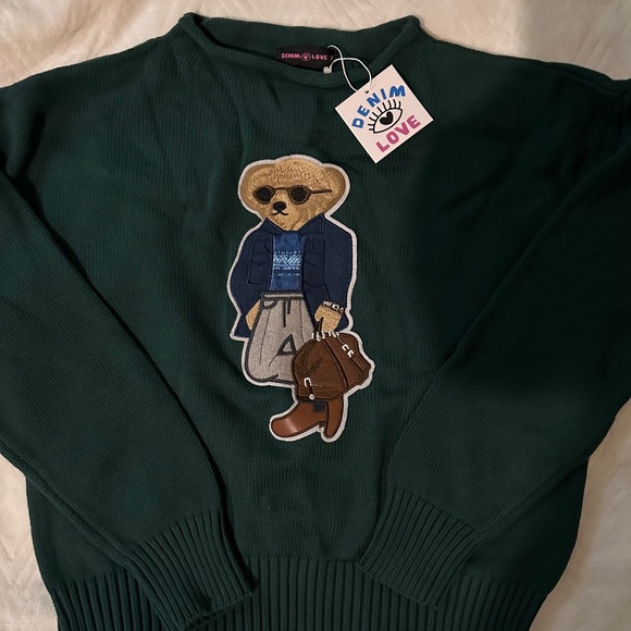 Women bear sweater - Picture 1 of 2